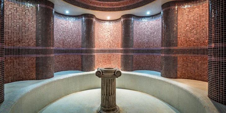 Do wellness si zajdete každý den na 2 hodiny.