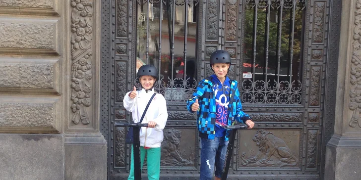 Prahou suchou nohou – projížďky na segwayi pro páry