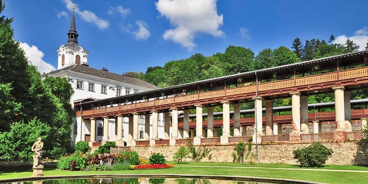 Dovolená u Moravského krasu s polopenzí a zázemím pro 2 nenáročné turisty