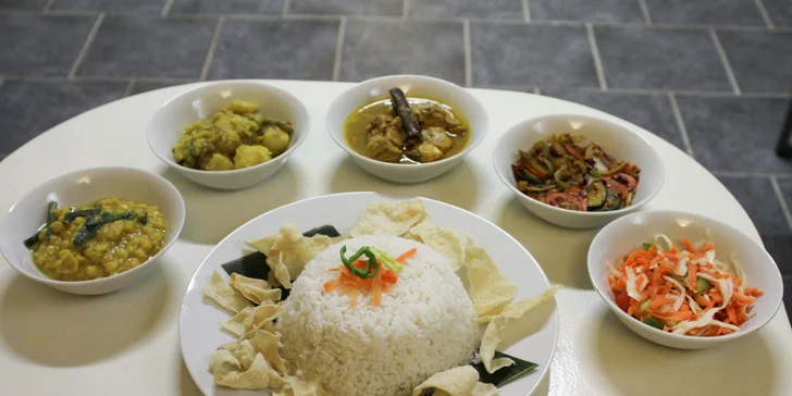 Degustační menu pro dva v jediné srílanské restauraci v Praze