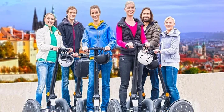 Prahou suchou nohou – projížďky na segwayi pro páry