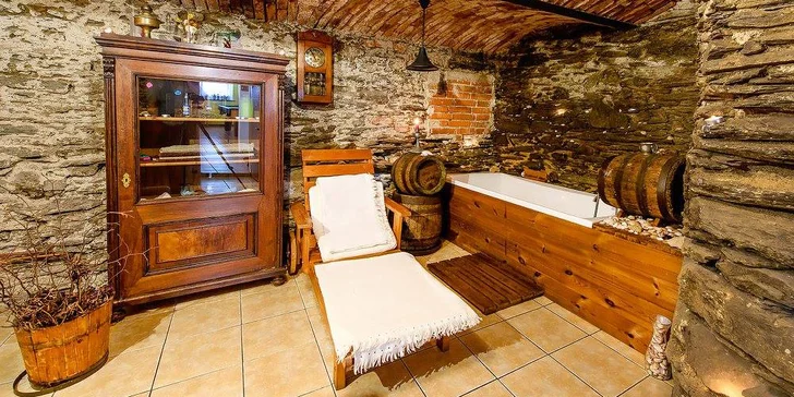 Užijete si příjemnou relaxaci v privátním wellness.