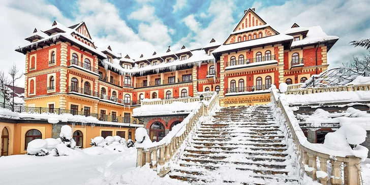 Luxusní rodinná dovolená v Zakopaném s výhledem na Tatry a neomezeným vstupem do wellness