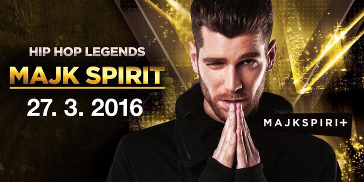 Ostavte Velikonoce v hiphopovém stylu: Majk Spirit live & DJ Wich