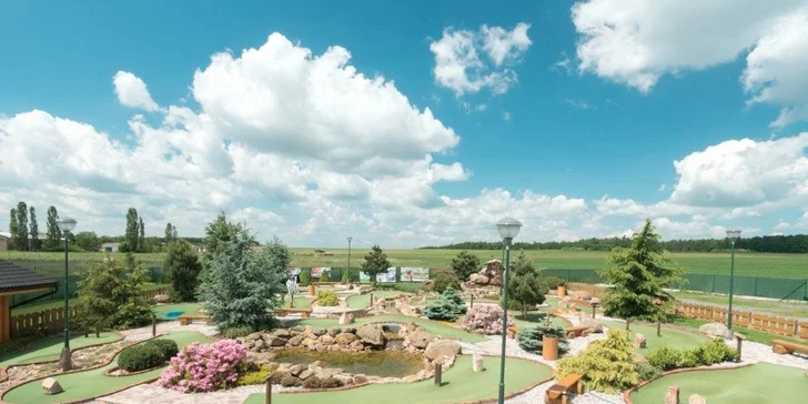 Akční zábava: Adventure golf v Horním Bezděkově pro hráče každého věku