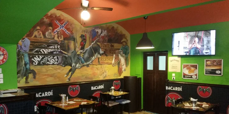Burger s vůní dálek, steakové hranolky a vánoční speciál pro 1 či 2 jedlíky
