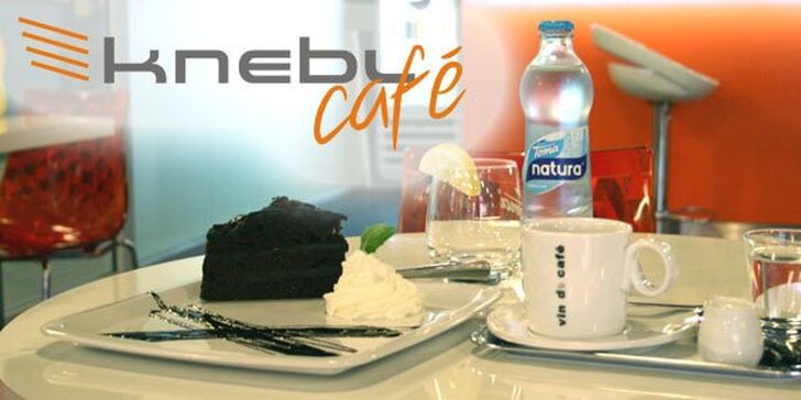 49 Kč za 1x espresso Vin de Café, 1x čokoládový dort a 1x Toma Natura 0,3l dle výběru. To pravé kavárenské posezení  v Knebl Café se slevou 50 %.