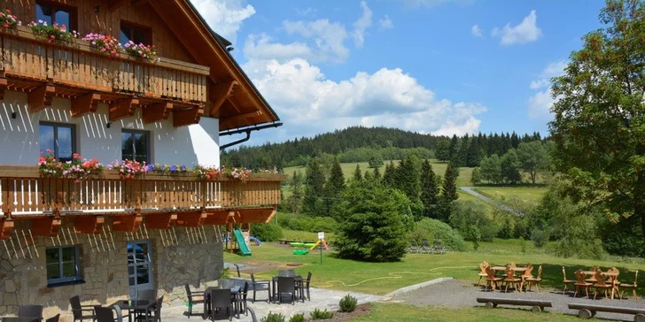 Jarní víkendový relax pro dva či celou rodinu na Šumavě