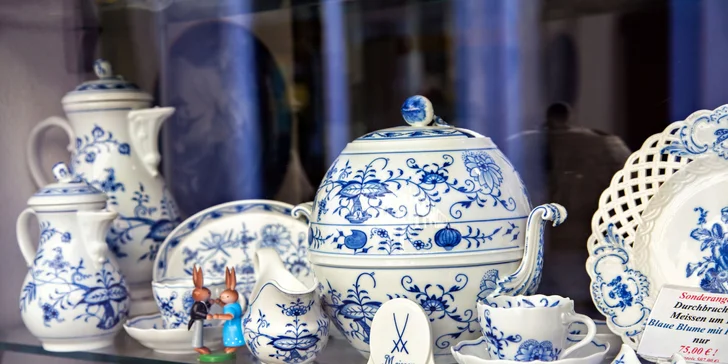 Vlakem na den otevřených dveří v porcelánce Míšeň vč. prohlídky města