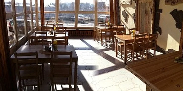 Lahodné minutkové menu pro dva v restauraci Pelikán