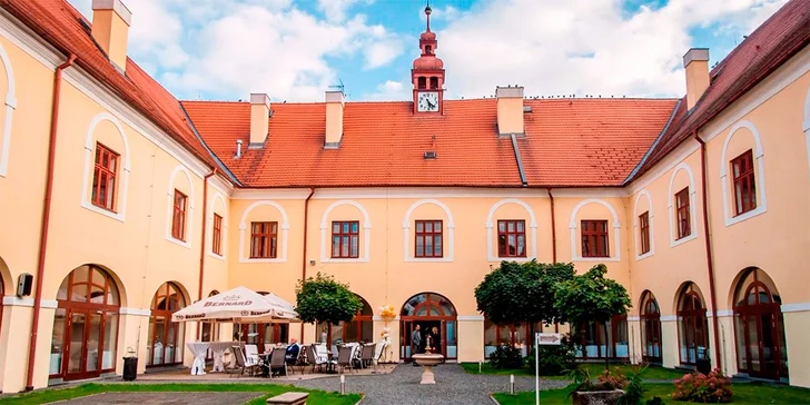 3 dny na Zámku Čechtice s all inclusive a wellness