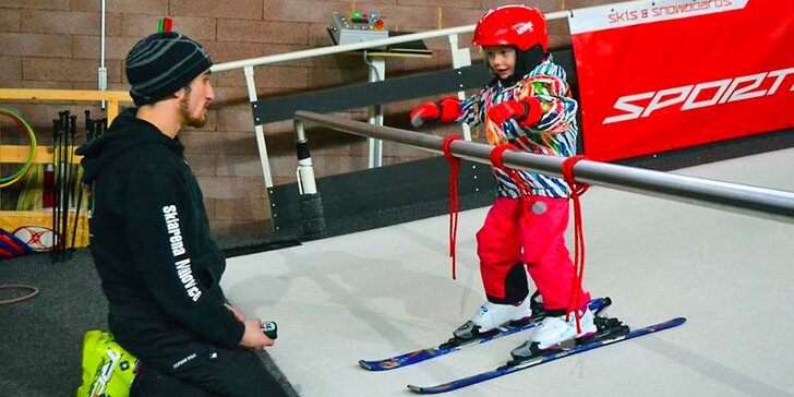Celoroční lyžařská škola – naučte se na lyžích nebo prkně i v létě