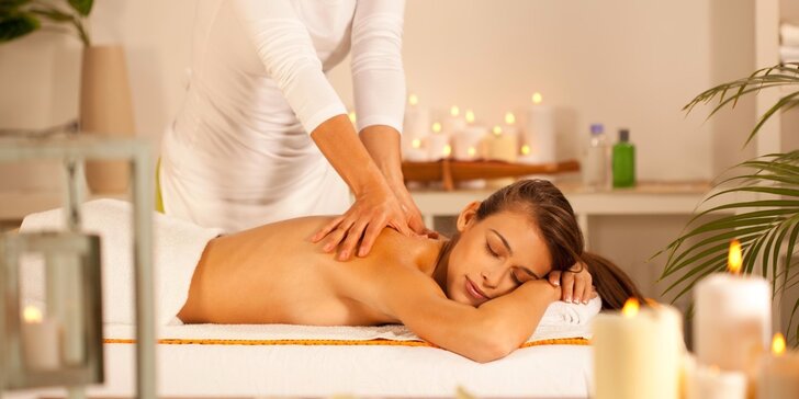 Zážitkové jarní masáže - 60 nebo 90 minut příjemné relaxace