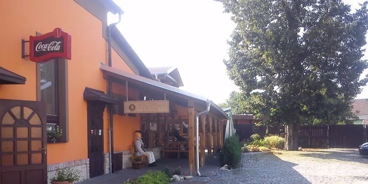 Steak z krkovičky nebo lehký salát s kuřetem v Dašickém Dvoře