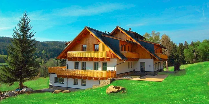 Jarní víkendový relax pro dva či celou rodinu na Šumavě