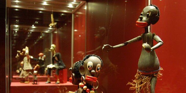 Vstup do Muzea loutkářských kultur – svět loutek a divadelních rekvizit
