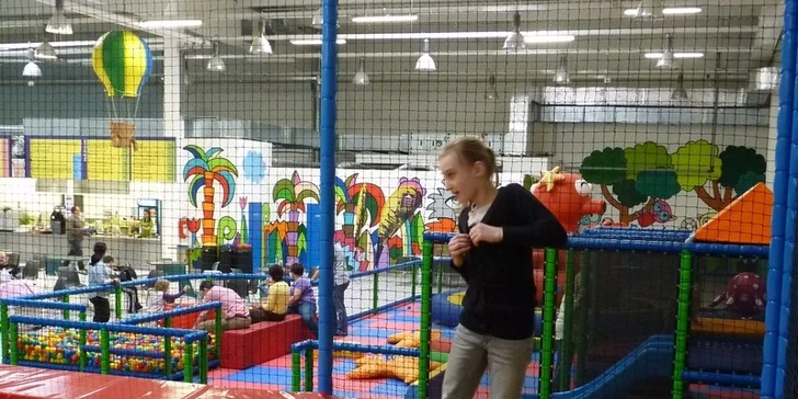 Vstupenka 1+1 zdarma do zábavního parku Tongo, Bongo nebo Galaxie