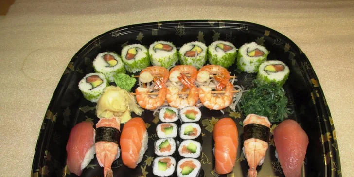Malé či velké sushi menu v Sushi Miomi – chuťový zážitek i pastva pro oči