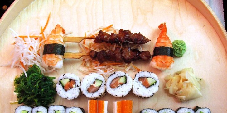 Malé či velké sushi menu v Sushi Miomi – chuťový zážitek i pastva pro oči