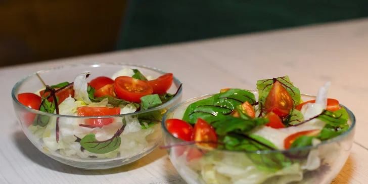 Romantická večeře pro pár v restauraci Dobrá karma