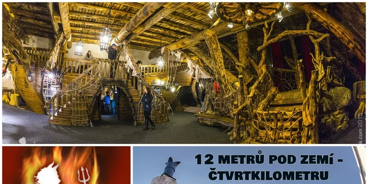 Kouzelná zima či jaro v Pohádkové vesničce pro rodiče a dvě děti do 12 let