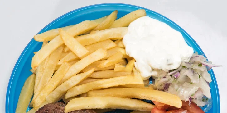 Nefalšovaný řecký gyros plný dobrot