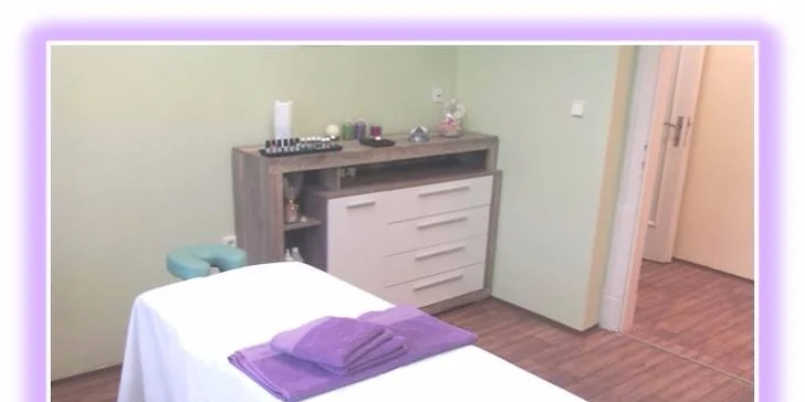 Regenerační masáž zad a šíje v délce 60 minut