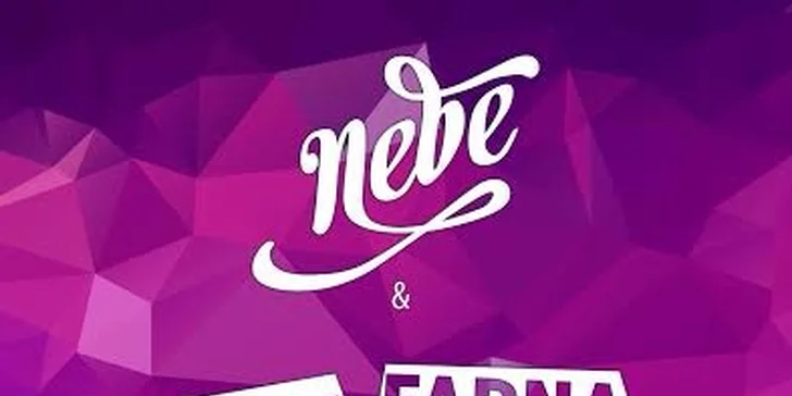 Lístek na parádní trojkoncert Ewa Farna, Support Lesbiens a Nebe On Stage
