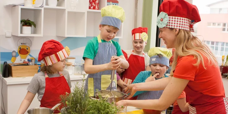 Kurzy vaření s dětmi "Kuchtíci v akci"