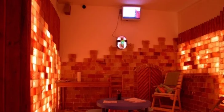 Pobyt v solné jeskyni včetně haloterapie