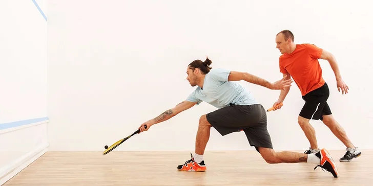 Squash pro 1 nebo 2 hráče - na výběr hodina nebo permanentka