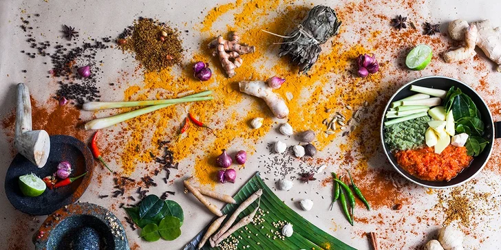 Všechny chutě Indonésie: pestré degustační hody, vegetariánské i s masem
