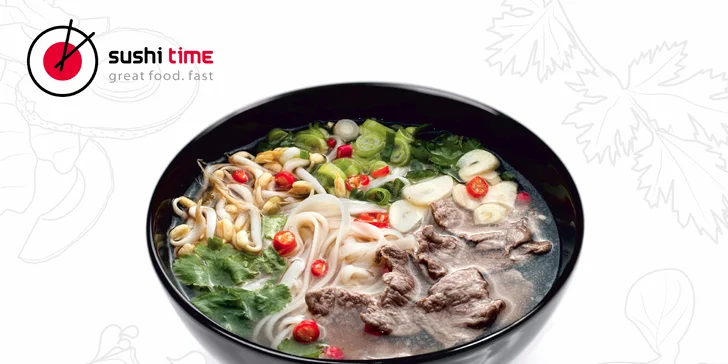 Asijské dobroty v neodolatelném menu s domácím nápojem v Sushi Time