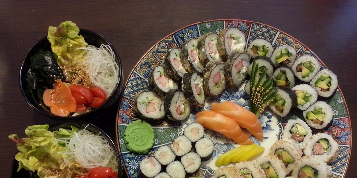 Úžasné sushi sety pro jednoho nebo dva v Sasori na Letné