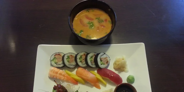 Úžasné sushi sety pro jednoho nebo dva v Sasori na Letné