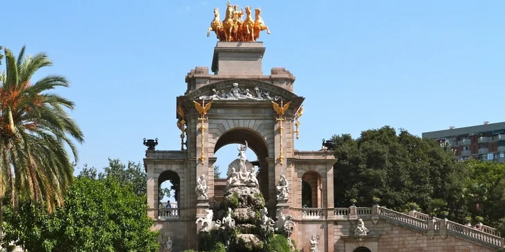Park Ciutadella vás zelení málem oslepí. 