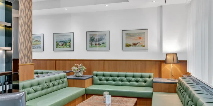 V restauraci si můžete najít i klidné romantické zákoutí. 