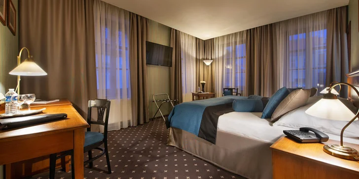 Připraví pro vás dvou- nebo třílůžkový pokoj Comfort, dvoulůžkový pokoj Superior nebo rodinný pokoj. 