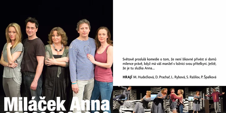 Komedie Miláček Anna o manželském páru, záletech a prozřetelné služce