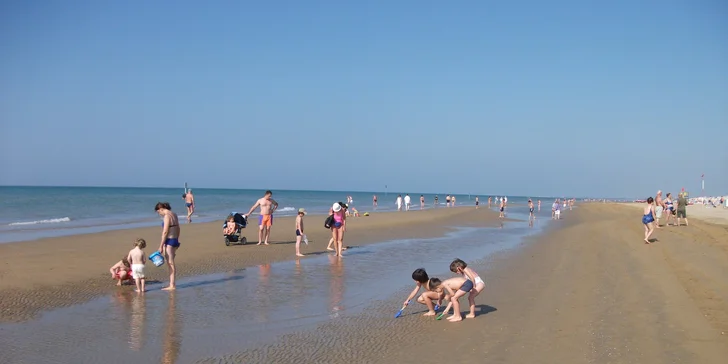 Jednodenní koupání na písečné pláži v populárním italském letovisku Bibione