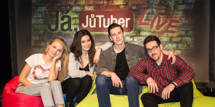 První live show předních JůTuberů plná srandiček, zajímavostí i poučení