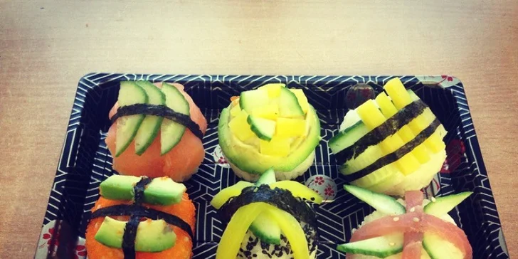 Skvělé sushi v nadupaných setech s možností rozvozu