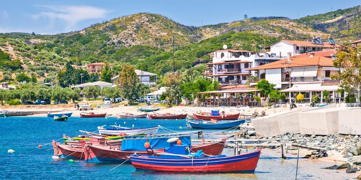 Vzhůru na prosluněnou pláž: 7 až 18 nocí na Chalkidiki v Řecku vč. dopravy