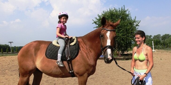 Báječné léto v koňském sedle – dětský jezdecký tábor s výukou angličtiny