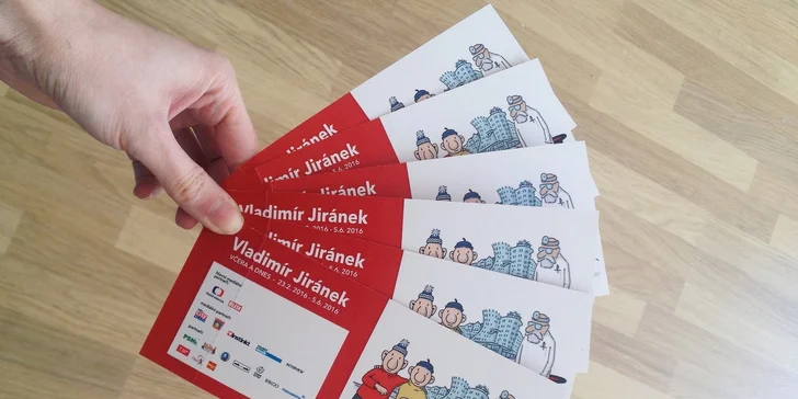 Výstava Vladimíra Jiránka – Pozdravte Pata, Mata a další kreslené hrdiny