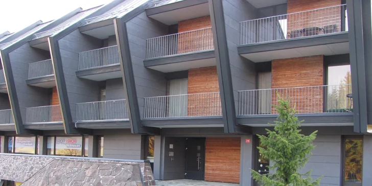 Pronájem moderních apartmánů pro celou rodinu na Klínovci