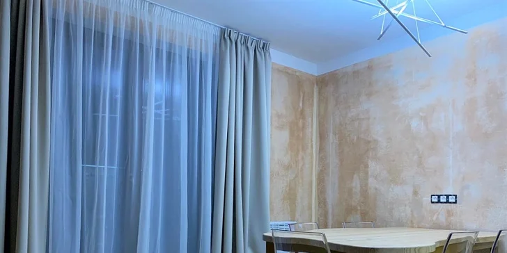 Všechny apartmány mají rozměr 46 m² a dalších 12 m² má krytá terasa. 