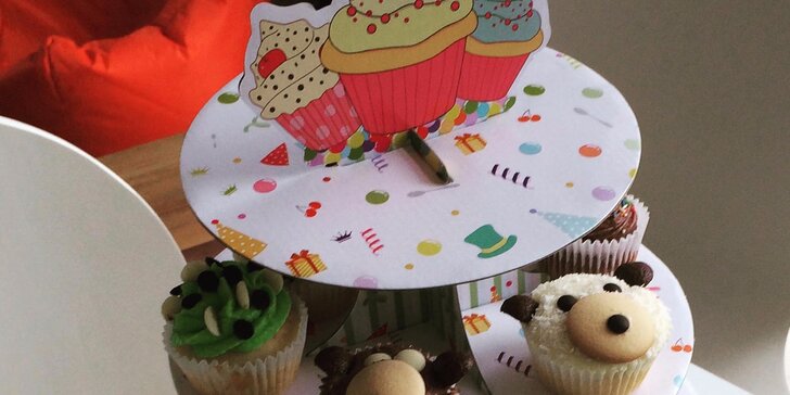 Parádní dětská cupcake party plná zábavného tvoření