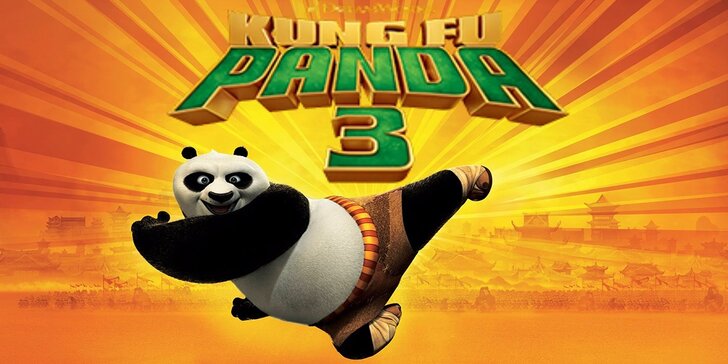 Vstupenka na akční animák Kung Fu Panda 3 v kině Lucerna