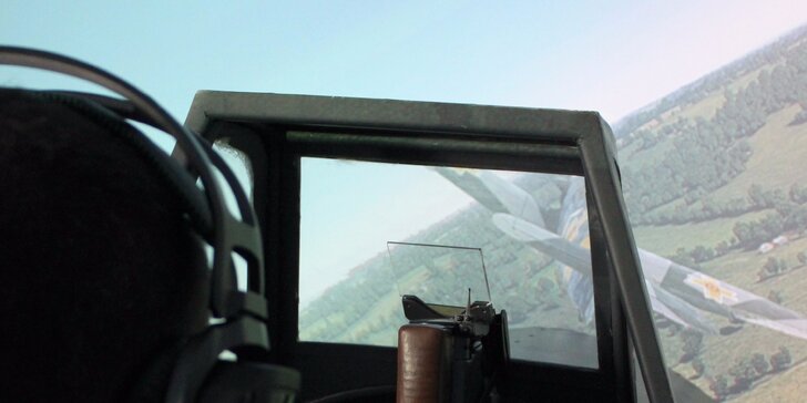 Pilotem na leteckém bojovém simulátoru - nově s 3D brýlemi